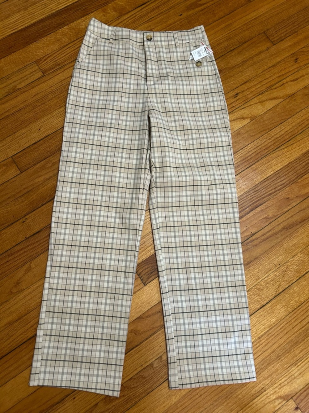 Tilly’s Women’s Plaid Worker Pants Size Large